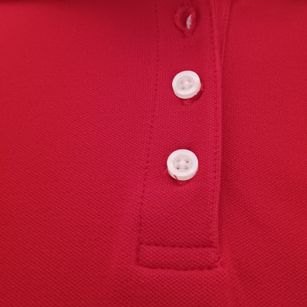 NWT Carhartt Women's Red Polo Shirt Size Medium - Picture 9 of 10